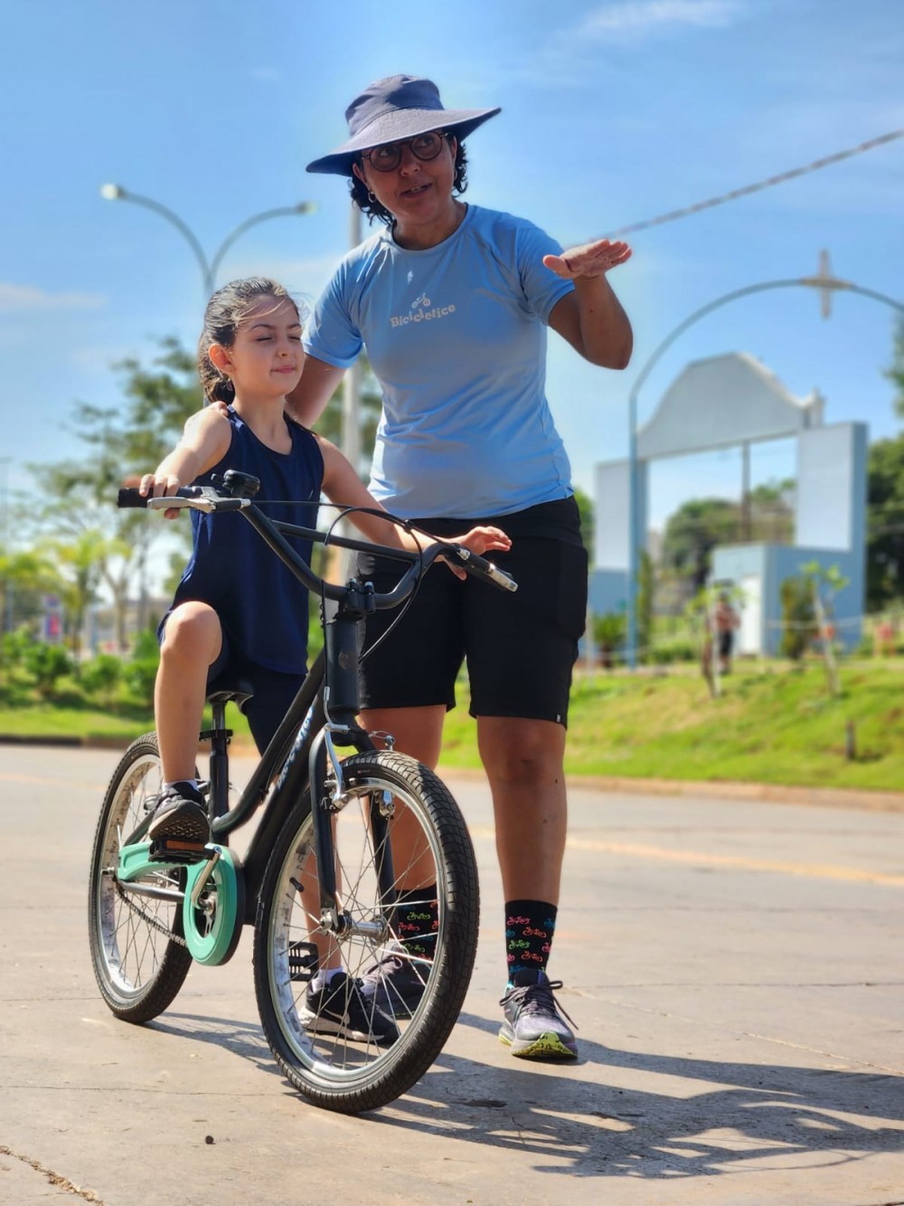 Lesão nos pés levou Elijane encontrar verdadeira paixão e hoje ela forma ciclistas por Campo Grande