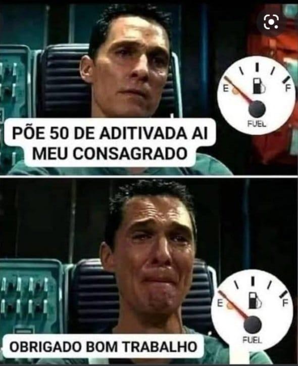 Tragicômico? Alta nos preços da gasolina vira meme na internet