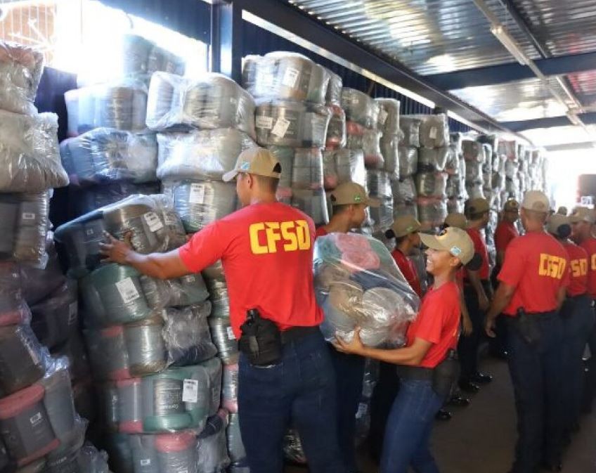 Governo de MS envia 15 mil cobertores ao RS após queda na temperatura