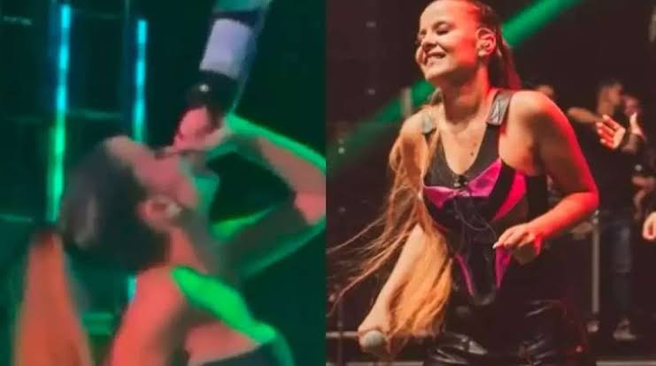 VÍDEO: Maiara é detonada por fãs após virar garrafa e ficar bêbada em show na Capital