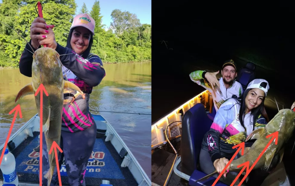 Mega-Sena da pescaria: Veterinária pega mesmo peixe, duas vezes no rio Aquidauana