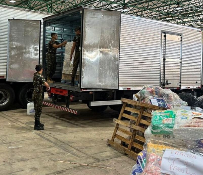 MS envia caravana com 5 toneladas de doações à população gaúcha nesta semana