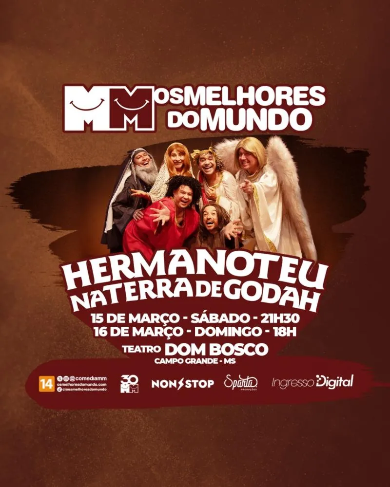 EXCLUSIVO: Os Melhores do Mundo celebram 30 anos e revelam bastidores de Hermanoteu antes de show na Capital