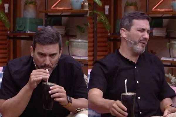 André Marques cospe tereré ao vivo e sul-mato-grossenses não perdoam: 'é só para os fortes'