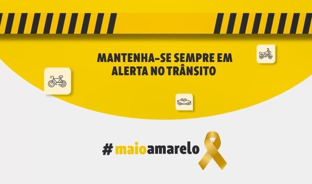 Maio Amarelo: um trânsito seguro depende de atitudes saudáveis