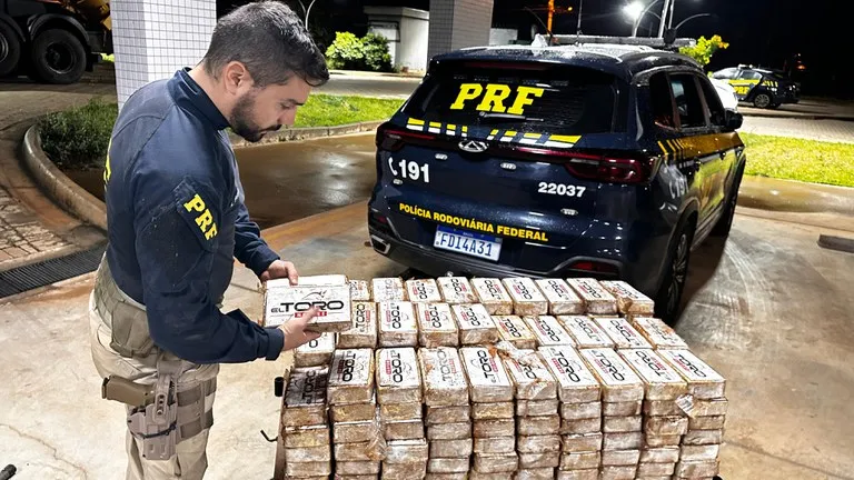Mais de 8 toneladas de cocaína são apreendidas nas rodovias de MS no primeiro semestre de 2025