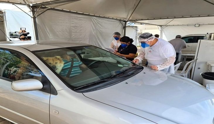 Governo amplia vagas de testagem contra Covid-19 em Drives-Thrus de MS