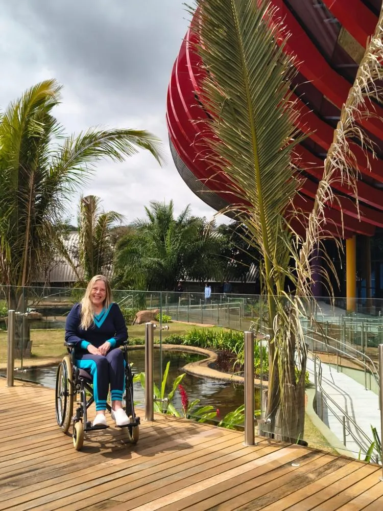 Paciente em cuidados paliativos realiza sonho de visitar o Bioparque Pantanal