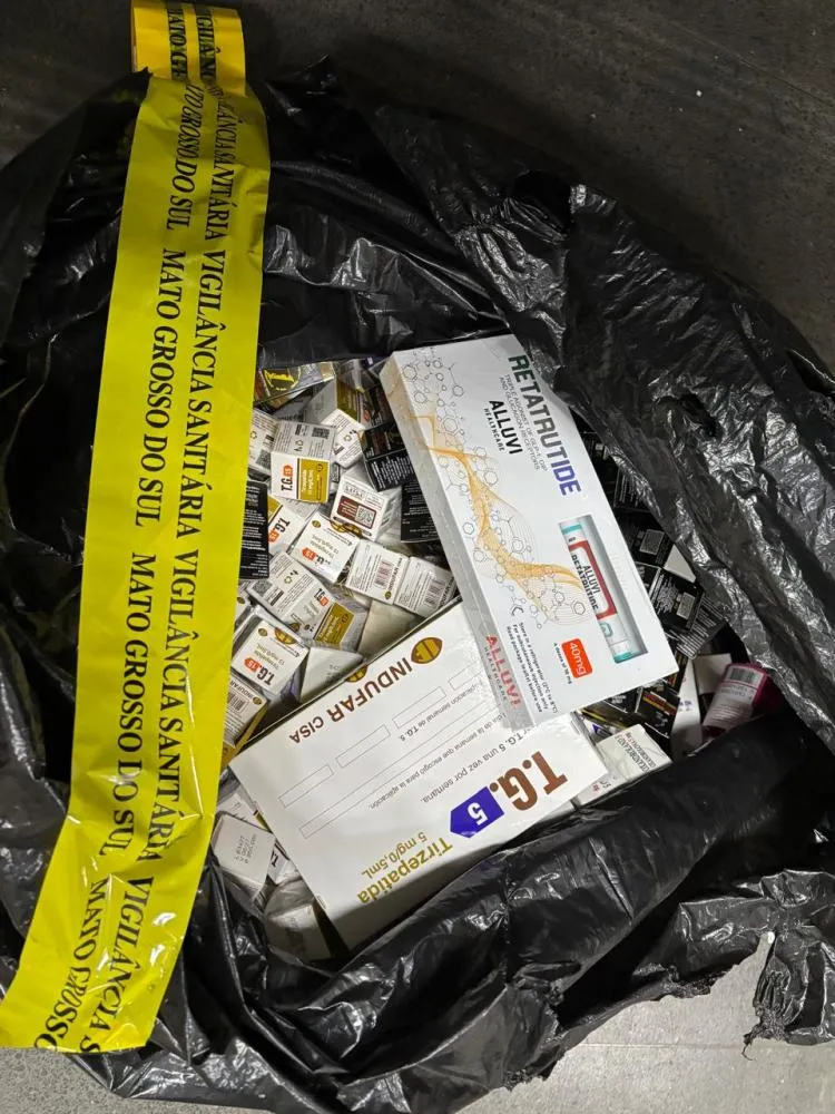 MS apreende R$ 5 milhões em canetas emagrecedoras ilegais