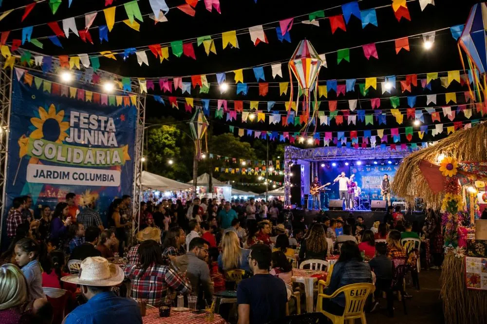 Jardim Columbia recebe festa junina com música, cavalaria e atrações gratuitas neste sábado