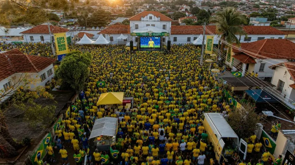Copa do Mundo vai transformar a Esplanada Ferroviária em arquibancada gigante em Campo Grande