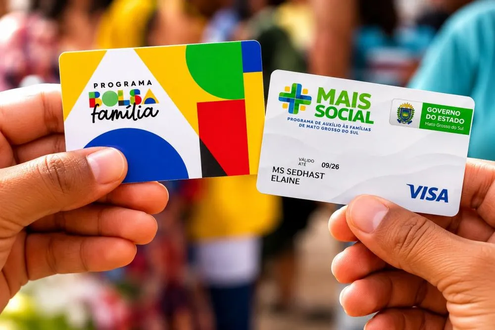 Sul-mato-grossenses já receberam R$ 870 milhões em Bolsa Família e Mais Social em 2026