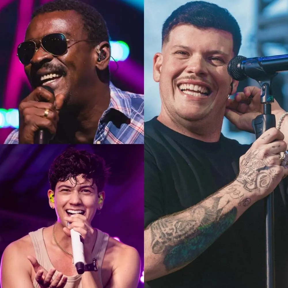 Seu Jorge, Ferrugem e Leo Foguete são as primeiras atrações nacionais confirmadas para o Festival de Inverno de Bonito 2026, que será realizado entre os dias 26 e 30 de agosto