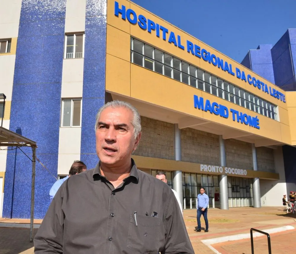 Reinaldo Azambuja defende aumento dos repasses federais para a saúde e atualização da tabela do SUS em propostas para o Senado
