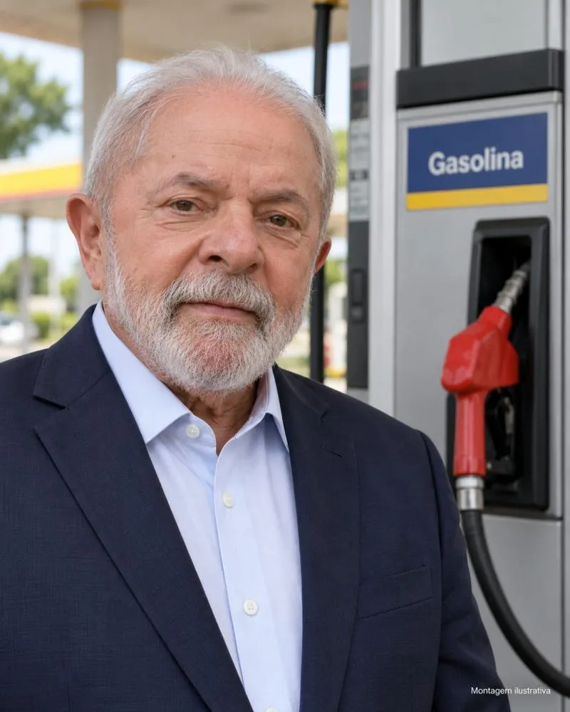 Lula zera impostos federais da gasolina por 30 dias