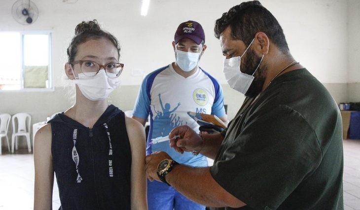 Mais de 35 mil crianças já receberam vacina contra Covid-19 em Mato Grosso do Sul