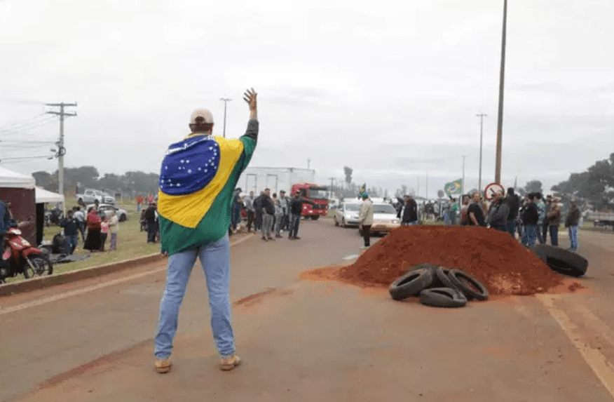 MS volta a ter BR bloqueada no 8º dia de manifestação