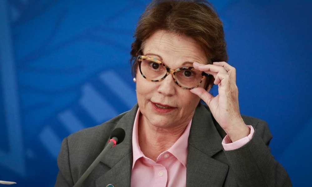 Ministra da Agricultura testa positivo para Covid-19 pela segunda vez