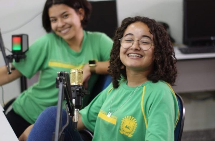 Estudantes produzem PodCast em Itinerário Formativo Profissional