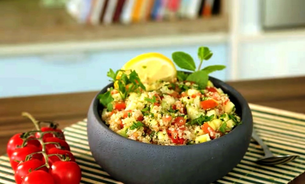 Receita Saudável: tabule de quinoa