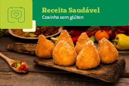 Receita Saudável: coxinha sem glúten