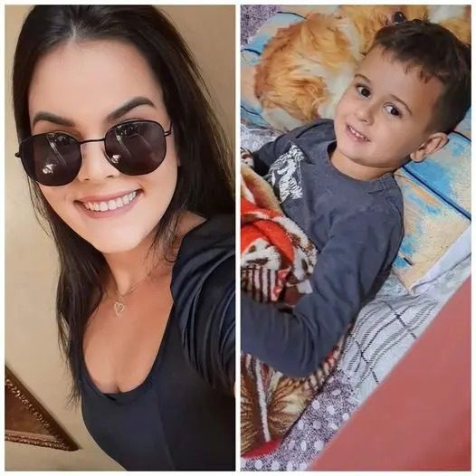 Tia e sobrinho de 5 anos morrem afogados ao passar de motocicleta por via alagada