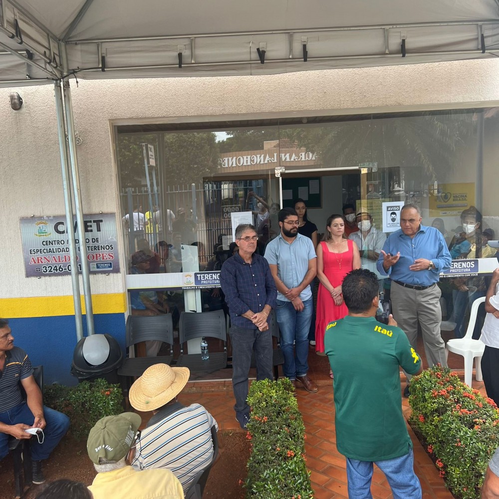 Vereador Marquinhos da Van promove campanha de conscientização e prevenção ao câncer de próstata em Terenos