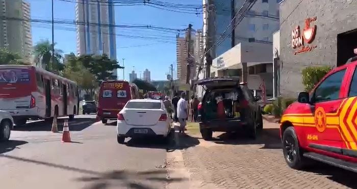 Ao encostar em fio de alta tensão, empresário sofre acidente em Campo Grande