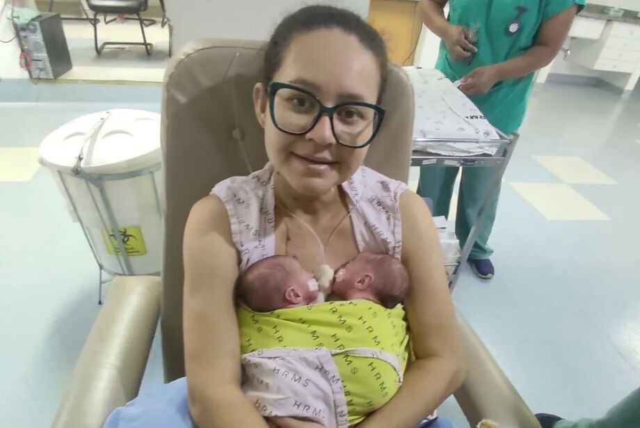 Luciano Huck cria vaquinha para ajudar mãe de trigêmeos que pai fugiu após saber da gravidez em MS