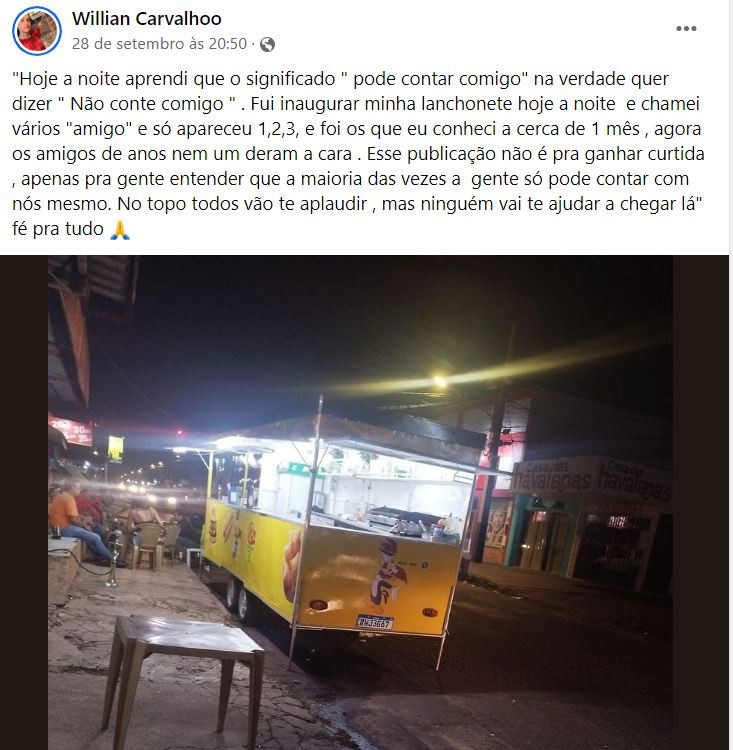 Amigos não comparecem à inauguração e jovem vive reviravolta após desabafo viralizar em MS