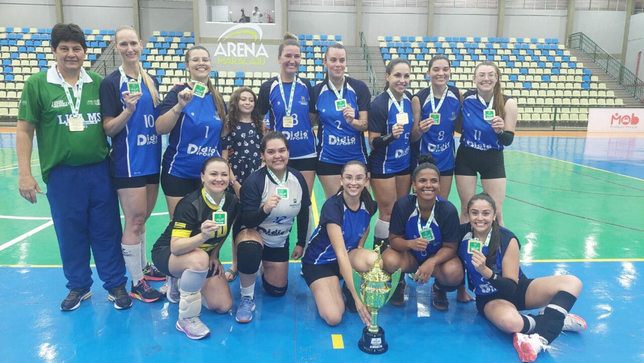 Equipe de Maracaju foi campeã no feminino